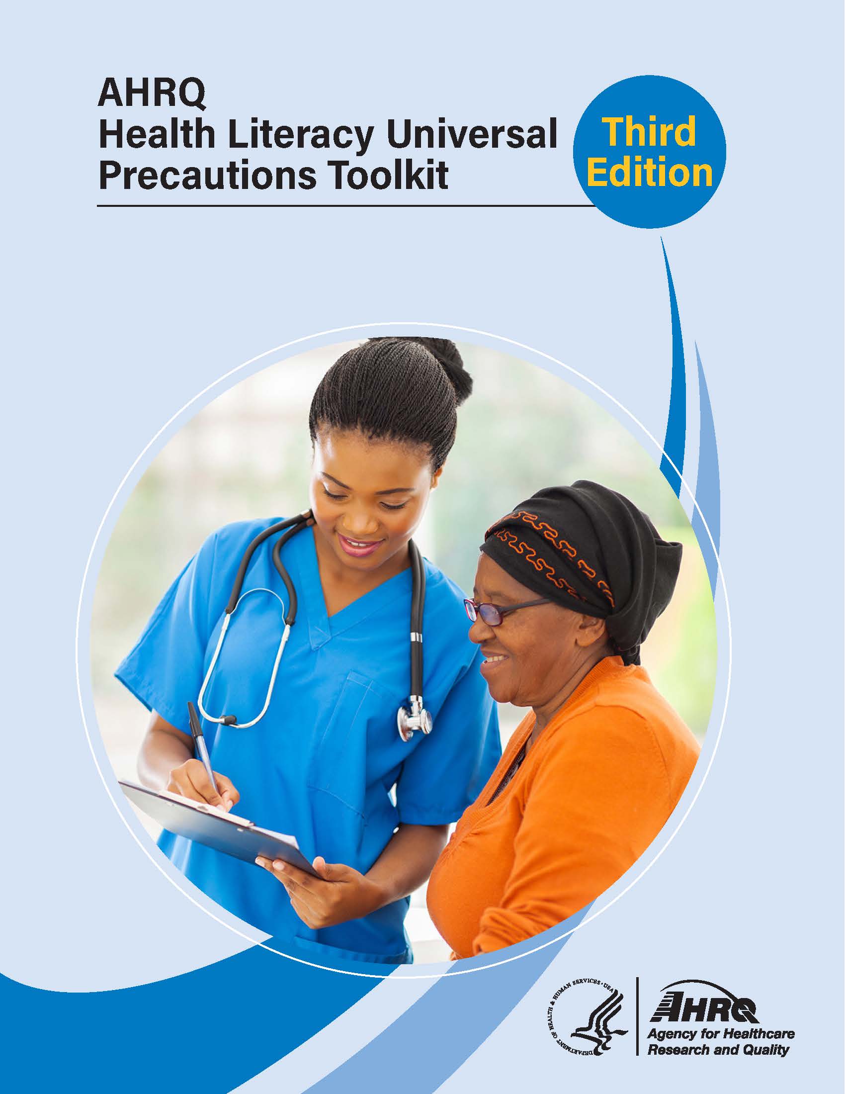 link to the Health Literacy Universal Precautions Toolkit (Third Edition).