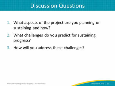 Discussion Questions