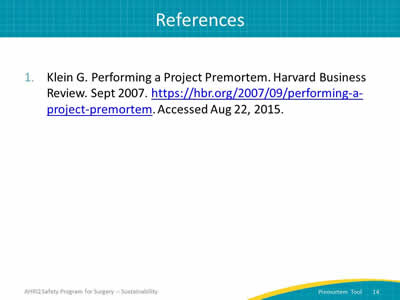 References