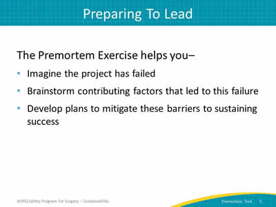 Preparing To Lead